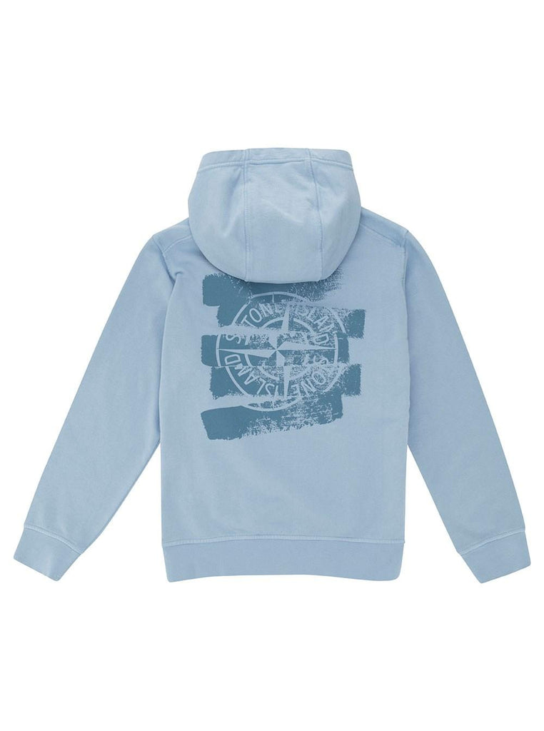 STONE ISLAND JUNIOR FELPA