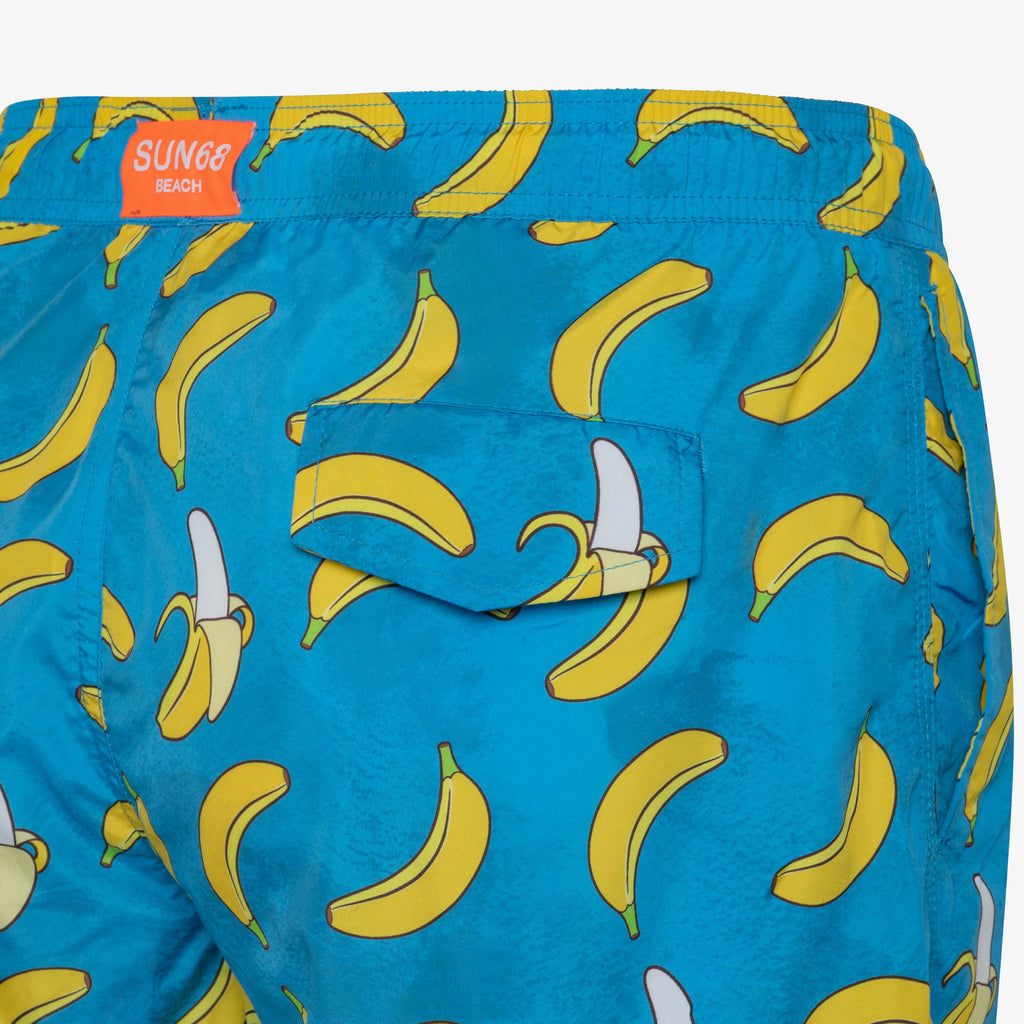 SUN68 SWIM PANT MICRO PRINT