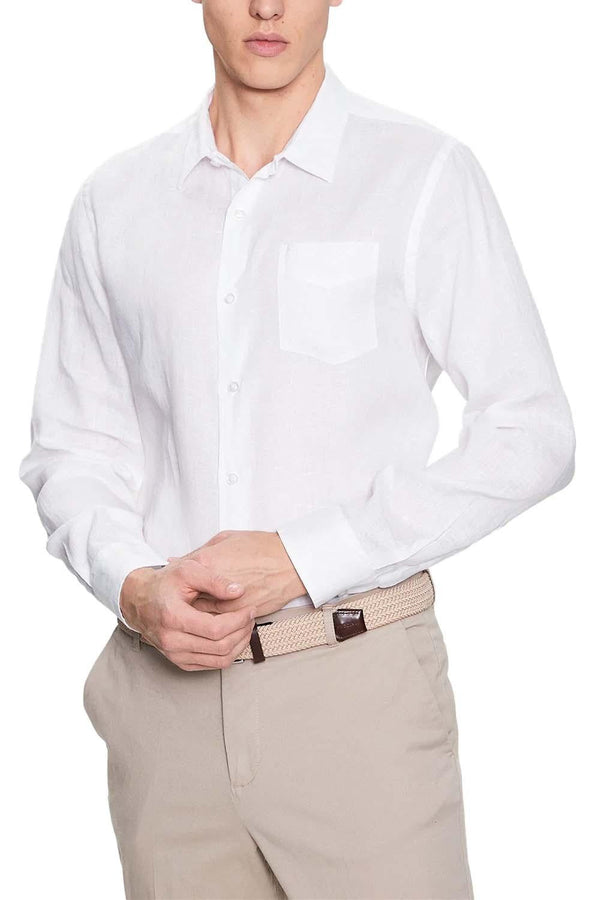 GUESS LS ISLAND LINEN SHIRT