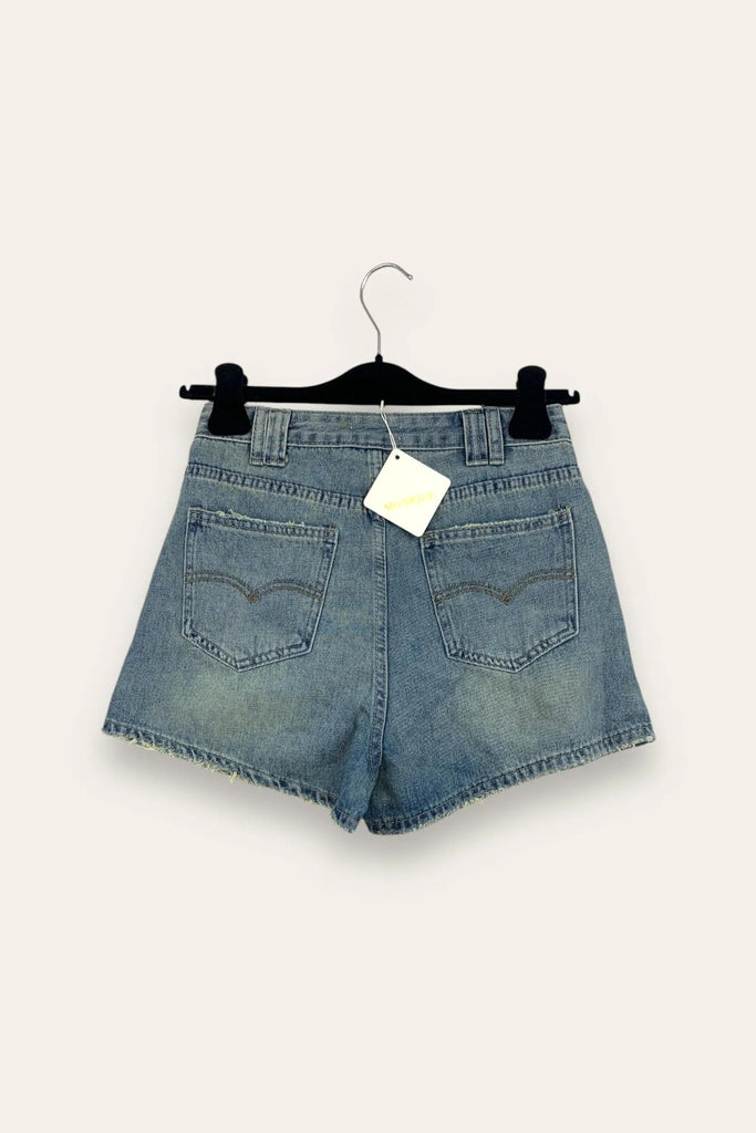 LOVEme Short effetto vintage con portachiavi