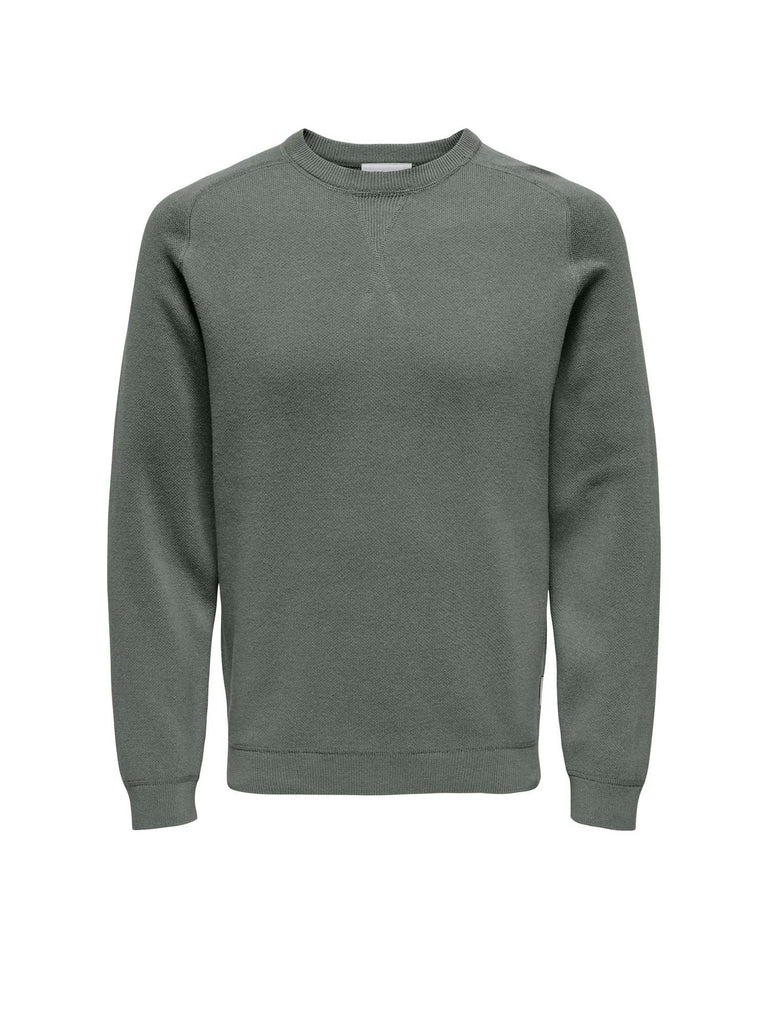 ONLY&SONS ONSPIN REG 12 CREW KNIT