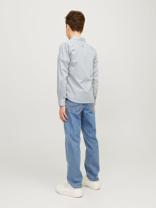 JACK JONES KIDS JJJOE PRINT SHIRT LS AW 24 JR