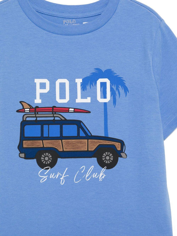 RALPH LAUREN SS CN-KNIT SHIRTS-T-SHIRT