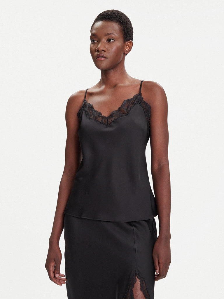 CALVIN KLEIN Matte Satin Cami wit