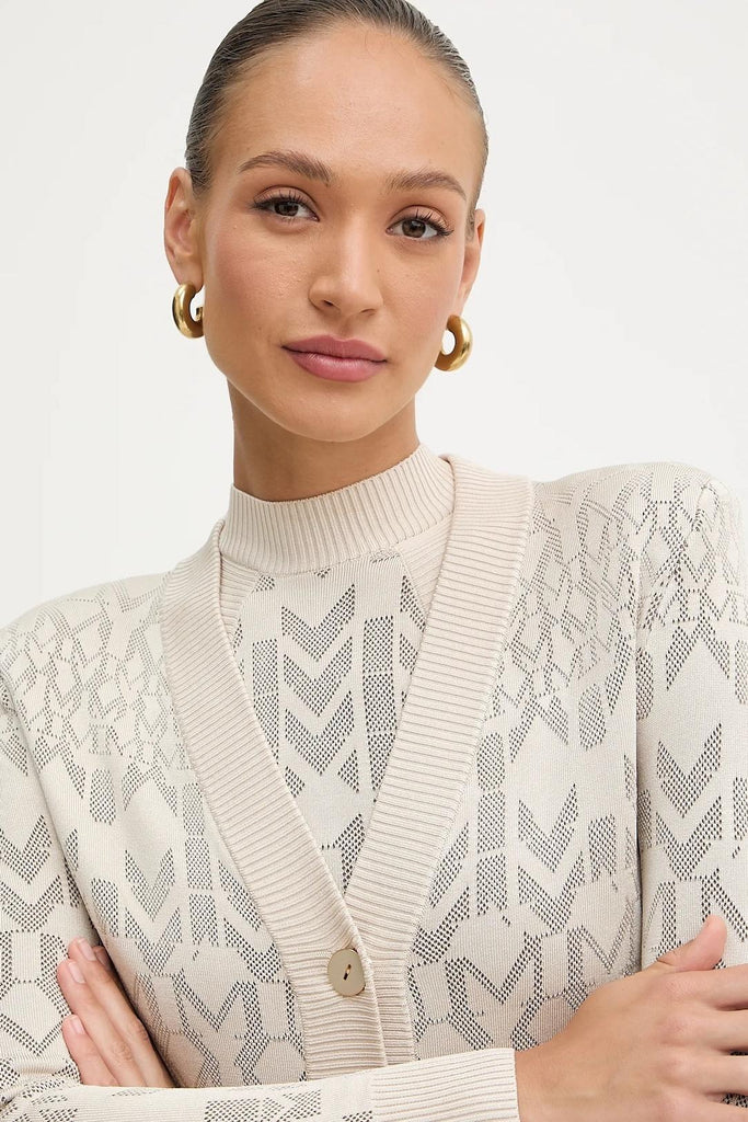 GUESS MARCIANO BILLIE MONOGRAM CARDI SWTR