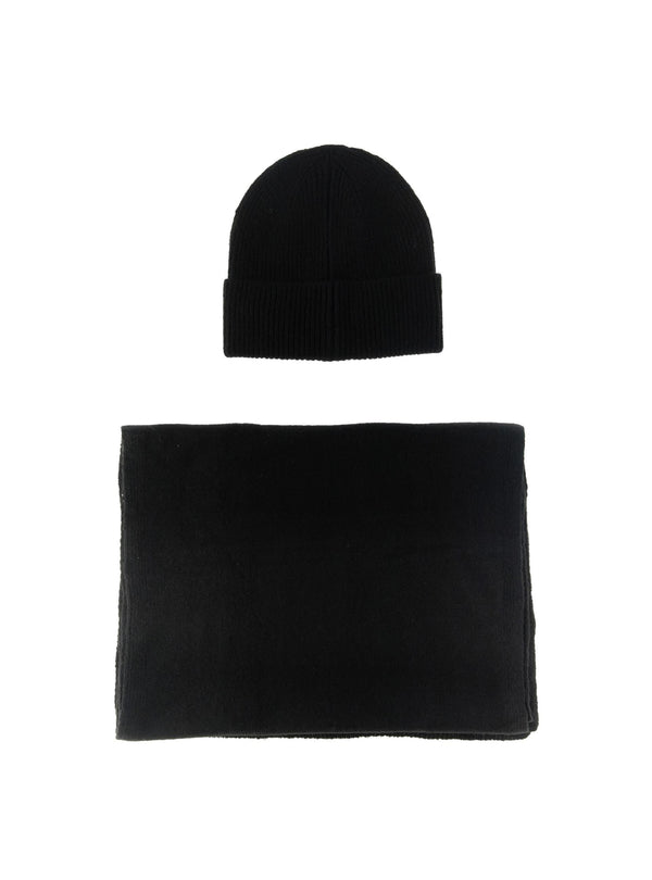 LIU JO SET BEANIE/SCIARPA CON TAG