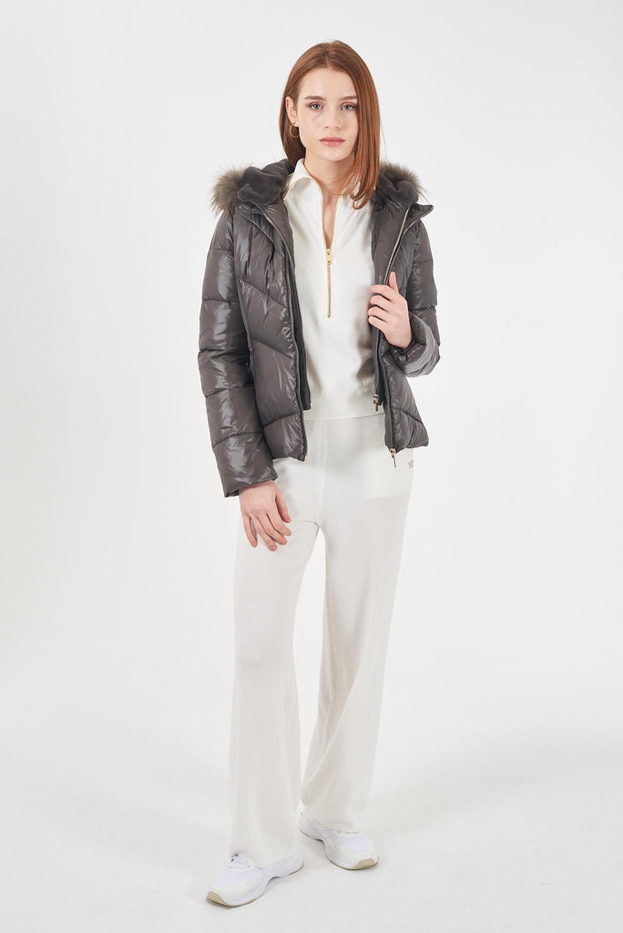 YES ZEE GIUBBINO DONNA TRAPUNTATO CON FINTO GILET STAC.