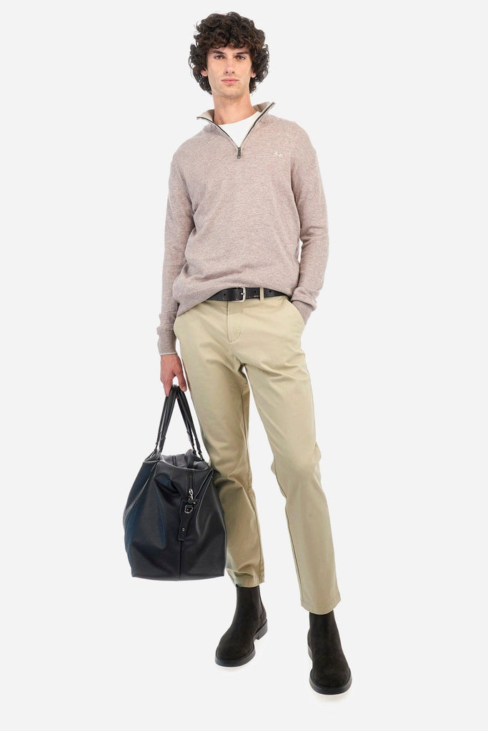 LA MARTINA MAN SWEATER BASIC COTTON WOOL