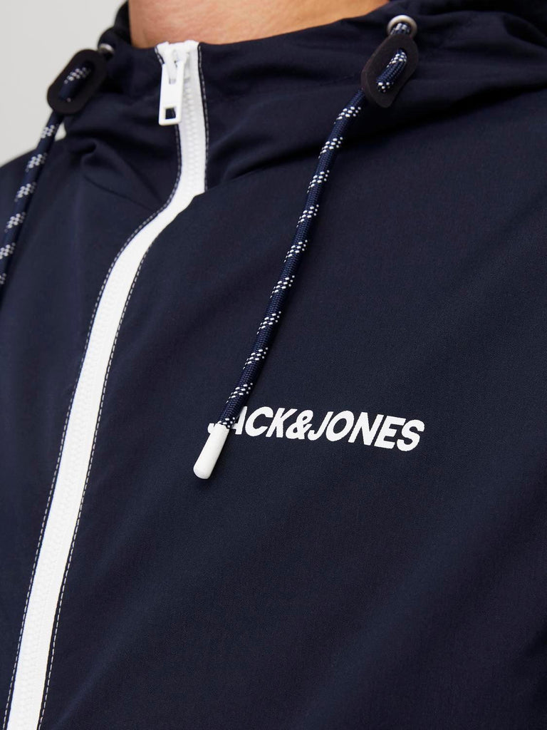 JACK AND JONES JJERUSH HOOD BOMBER NOOS