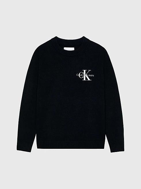 CALVIN KLEIN JEANS ESSENTIAL MONOGRAM SWEATER