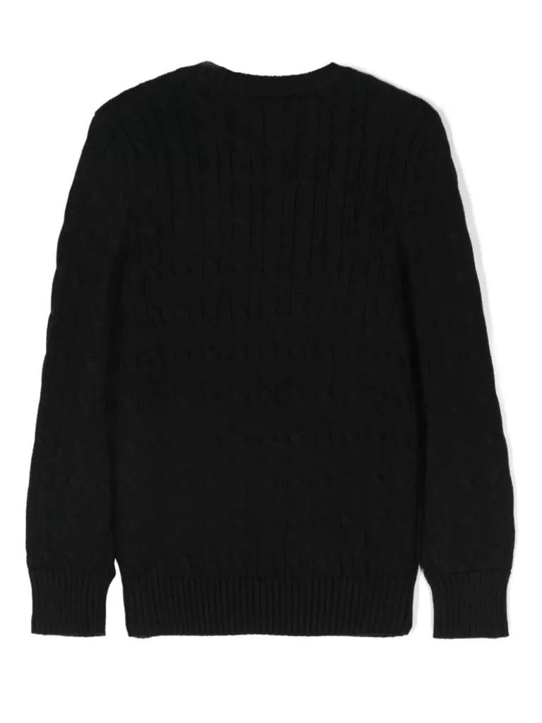 RALPH LAUREN LS CABLE CN-TOPS-SWEATER