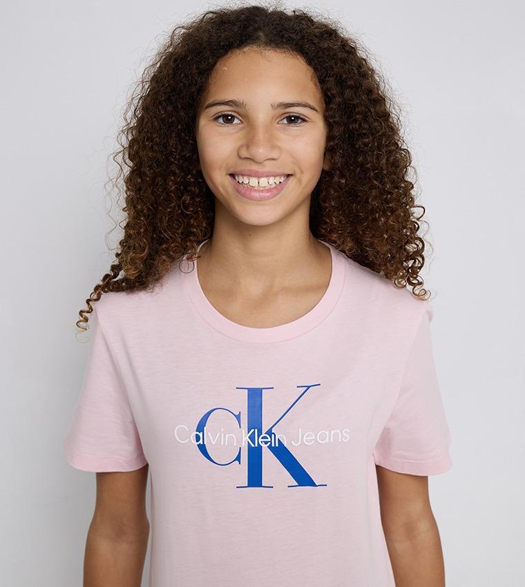 CALVIN KLEIN JEANS CK MONOGRAM SS T-SHIRT