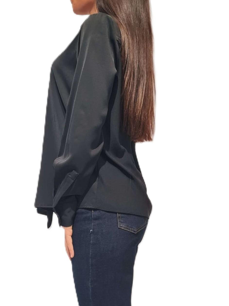 MARKUP CAMICIA MANO SETA CON FIOCCO