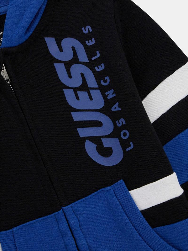 GUESS HOODED LS ACTIVE TOP