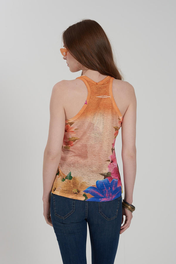 YES ZEE T-SHIRT DONNA SMANICATA, STAMPA SUBLIMATICA