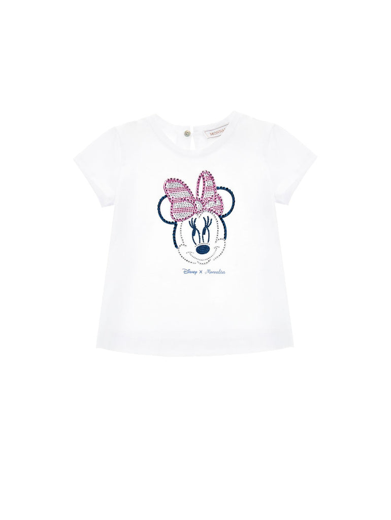 MONNALISA T-SHIRT LUX JERSEY FERMO