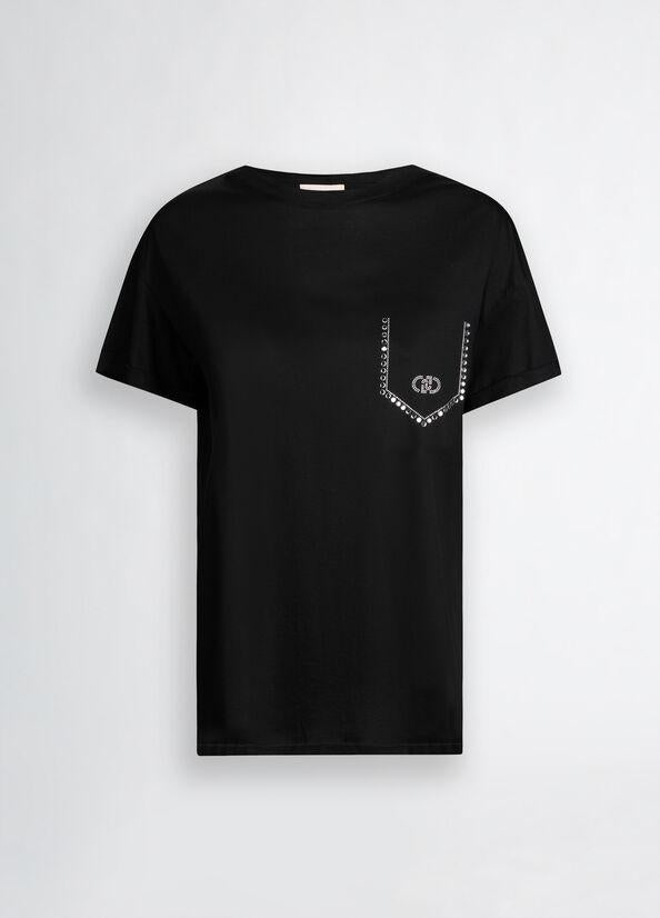 LIU JO ECS T-SHIRT MODA M/C