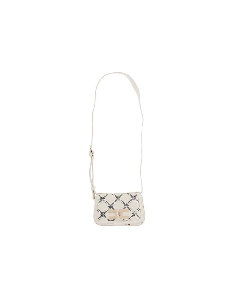 ELISABETTA FRANCHI La Mia Bambina BORSA TRACOLLA CON STAMPA LOSANGA LOGO