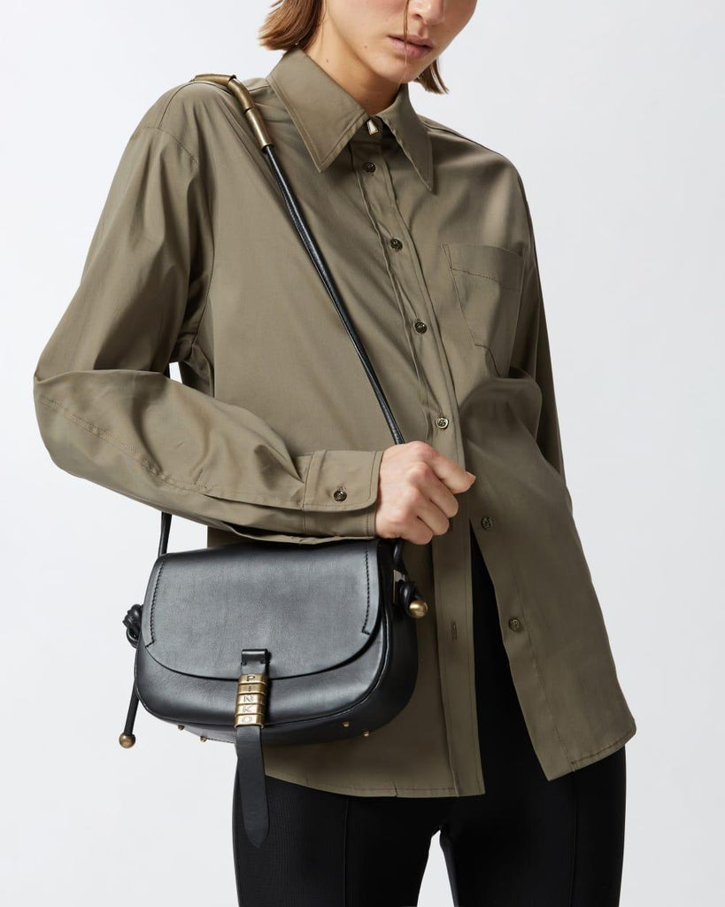 PINKO SADDLE MINI VITELLO MORBIDO