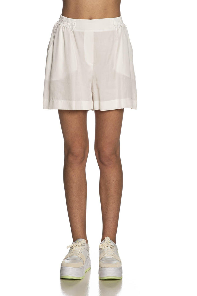 MARKUP SHORTS IN TENCEL CON ELASTICO