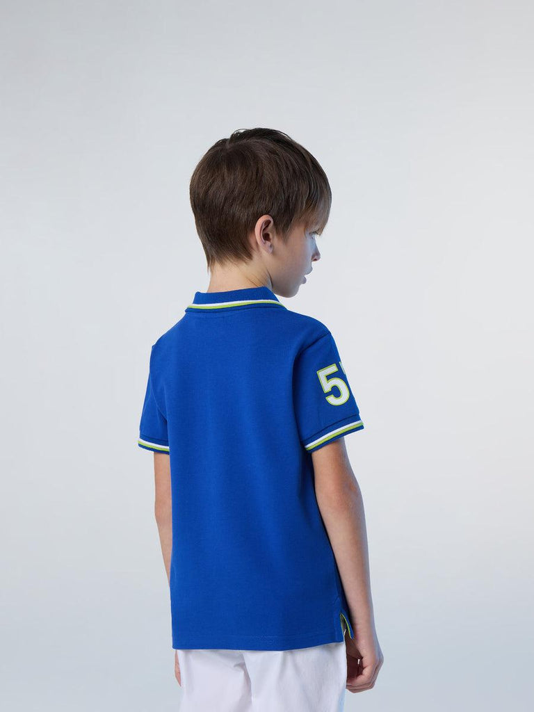 NORTH SAILS POLO SHORT SLEEVE W/NUMBER APPLICATION ON SLEEVE