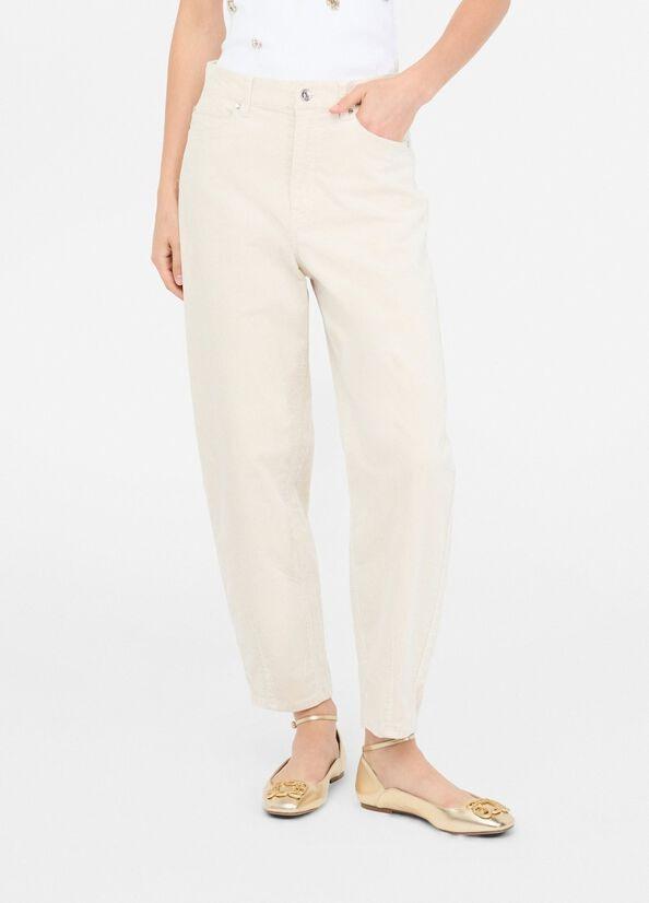 LIU JO PANT. NEW BARREL H.W. VELLUTO