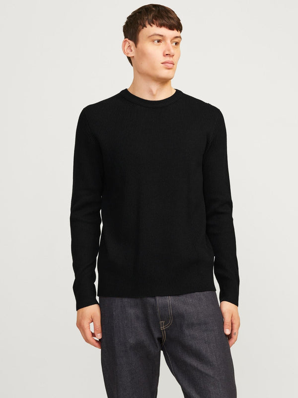 JACK AND JONES JJEPERFECT KNIT CREW NECK LN