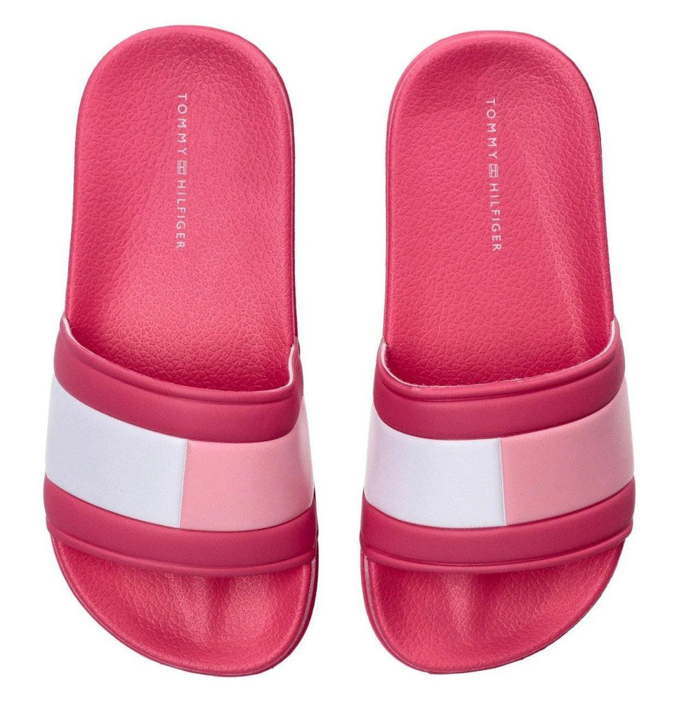 TOMMY HILFIGER CIABATTA PISCINA STAMPA FLAG