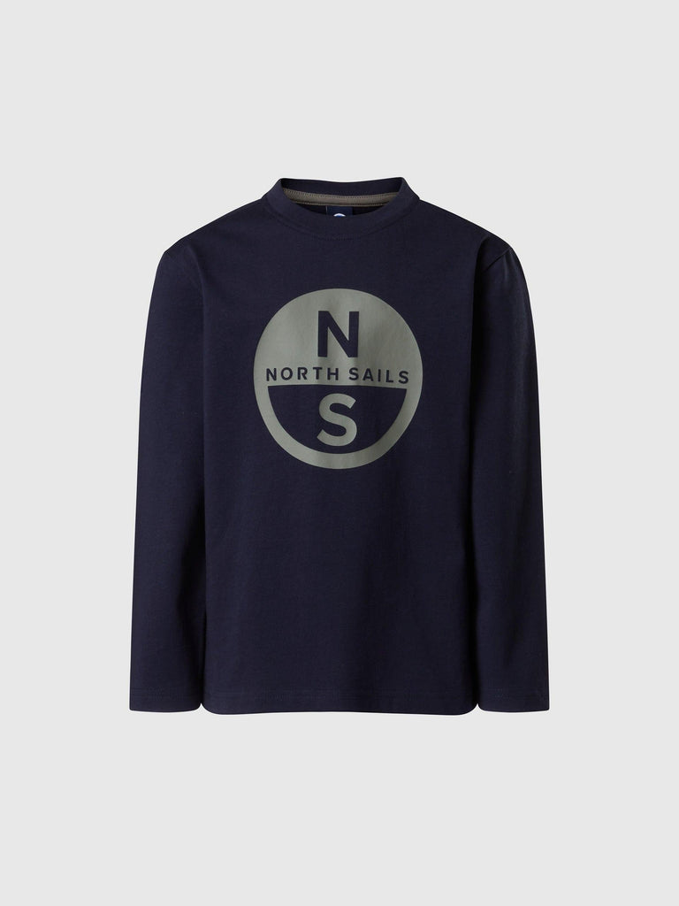 NORTH SAILS T SHIRT  LONG SLEEVE  W/GRAPHIC
