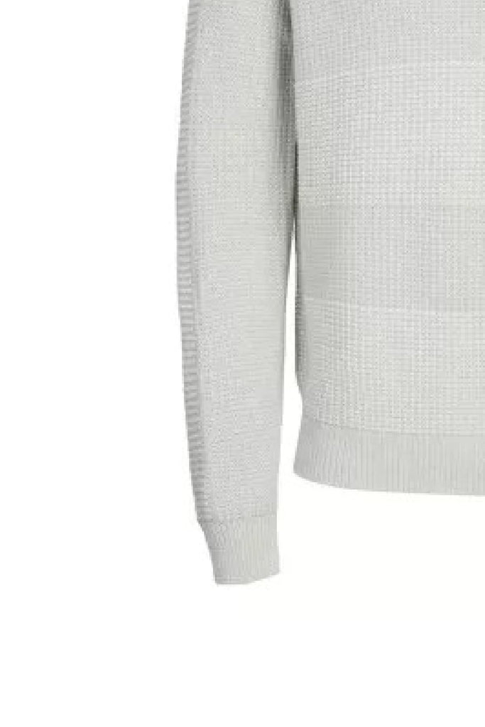 JACK AND JONES JJHUGO KNIT HALF ZIP