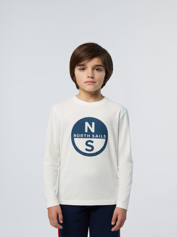 NORTH SAILS T SHIRT LONG SLEEVE W/GRAPHIC