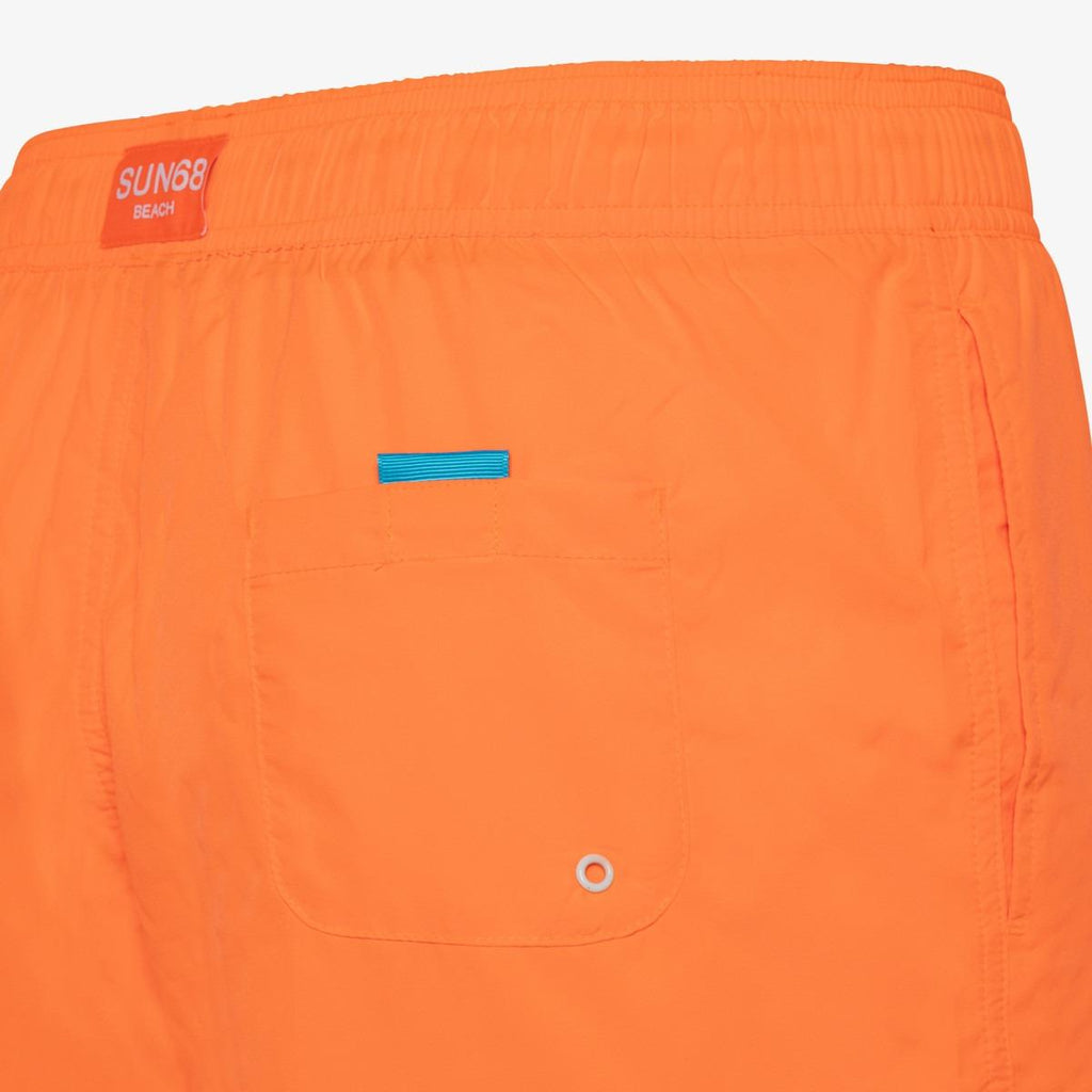 SUN68 SWIM PANT SOLID BIG LOGO