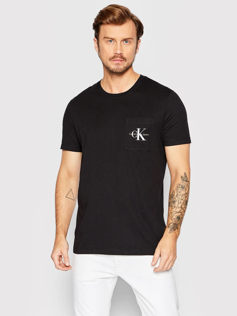 CALVIN KLEIN JEANS CORE MONOLOGO POCKET SLIM TEE