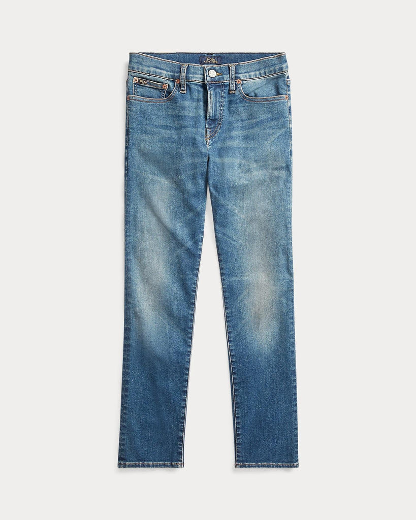 RALPH LAUREN ELDRIDGE SKN-BOTTOMS-DENIM