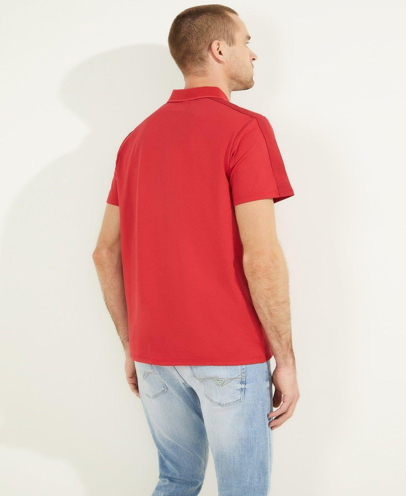 GUESS SS PAUL PIQUE TAPE POLO