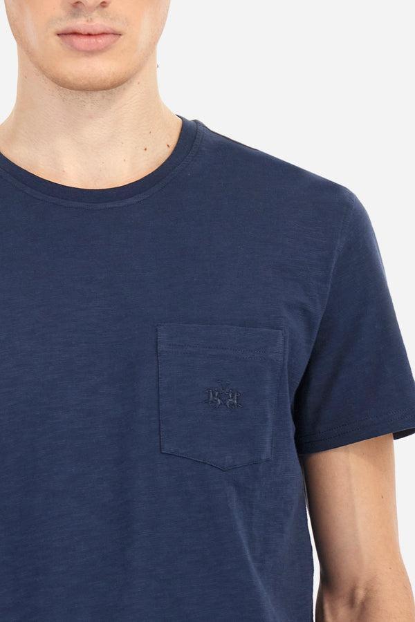 LA MARTINA MAN T-SHIRT SLUB JERSEY