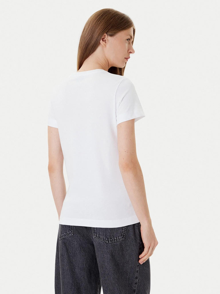 PINKO BUSSOLOTTO T-SHIRT JERSEY PATC