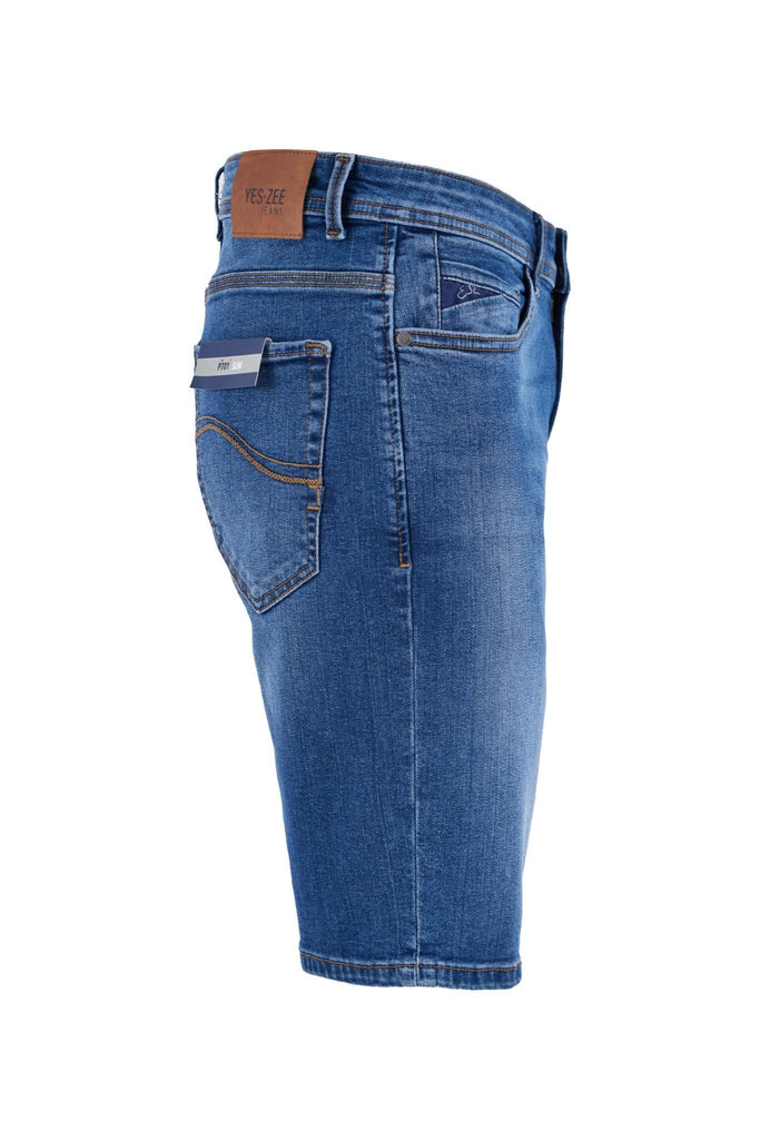 YES ZEE BERMUDA JEANS UOMO 5 TASCHE SLIM