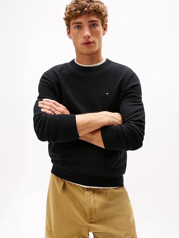 TOMMY HILFIGER PIMA ORG CTN CASHMER