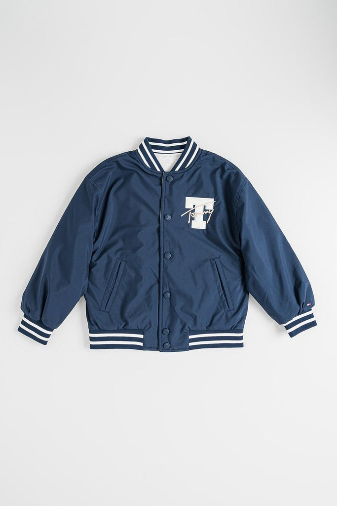 TOMMY HILFIGER REVERSIBLE BOMBER JACKET