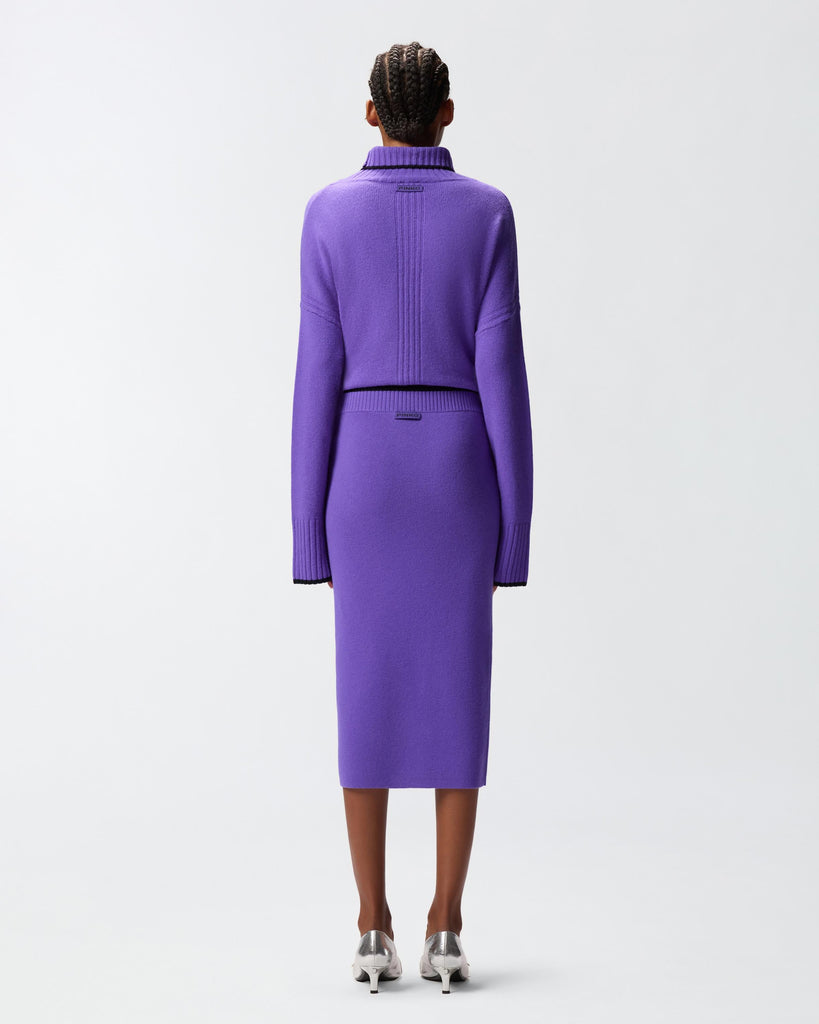 PINKO NUOVA GUINEA GONNA LANA MERINO