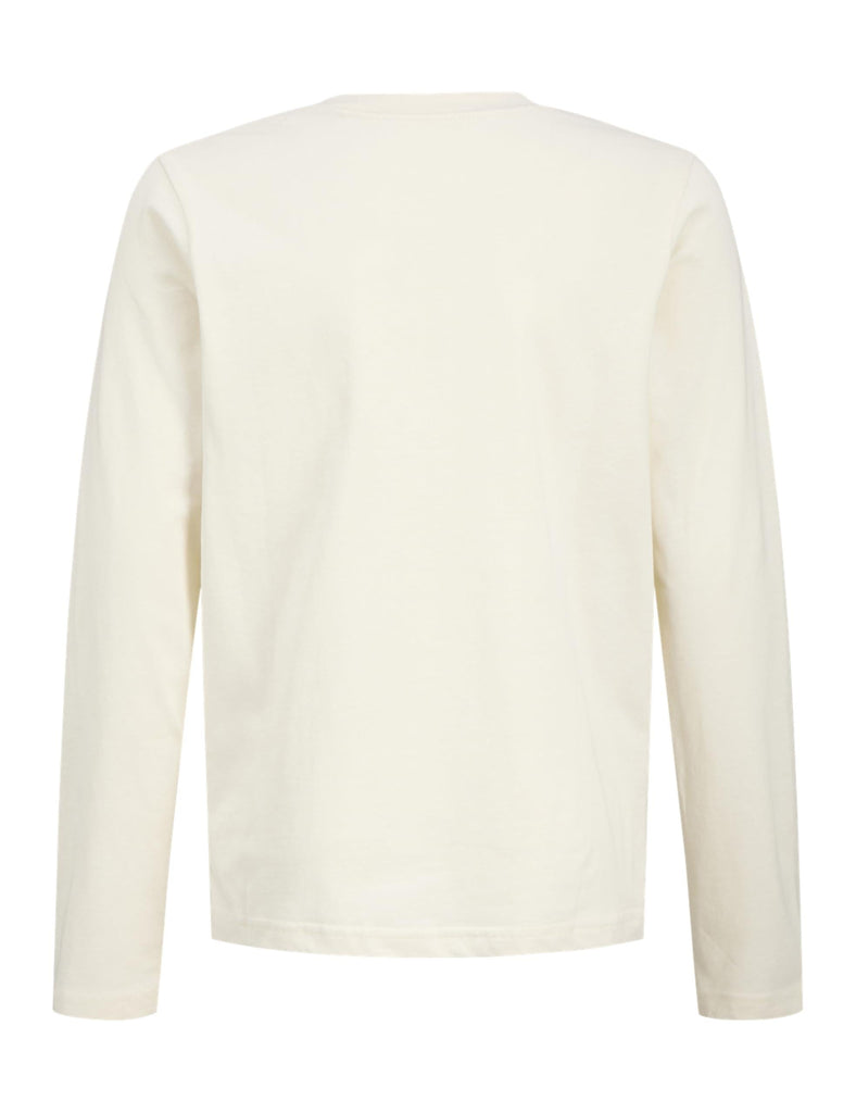 JACK JONES KIDS JORSKULL NATURE TEE LS CREW NECK SN JNR
