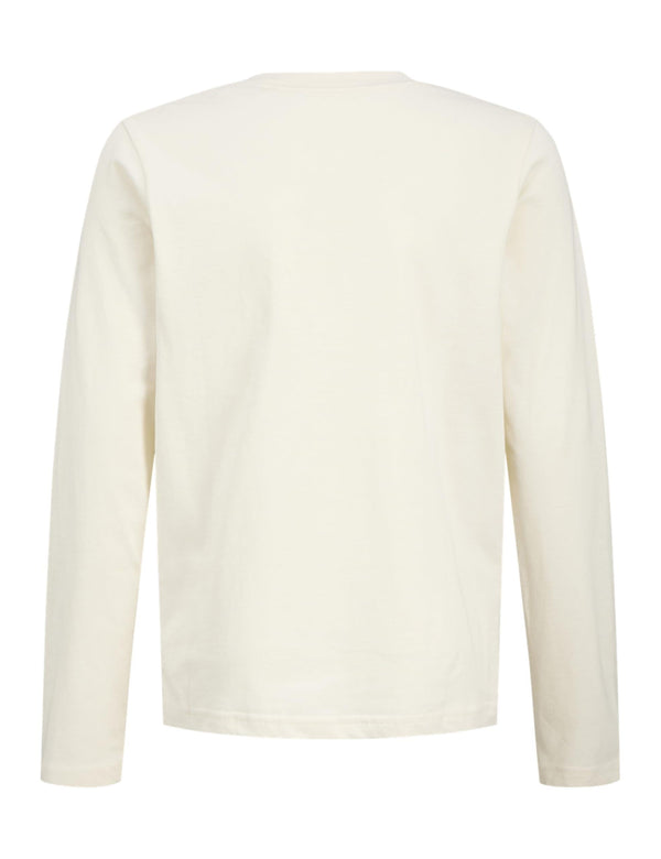 JACK JONES KIDS JORSKULL NATURE TEE LS CREW NECK SN JNR