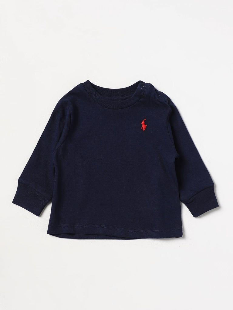 RALPH LAUREN LS CN-KNIT SHIRTS-T-SHIRT