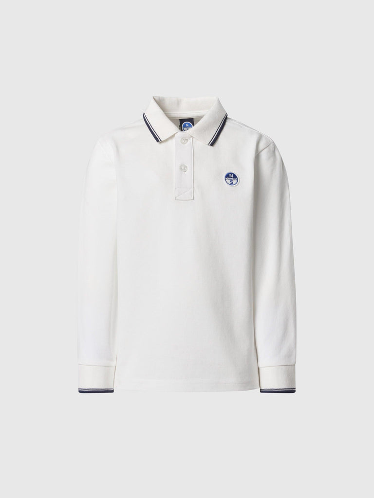 NORTH SAILS POLO LONG SLEEVE  W/LOGO