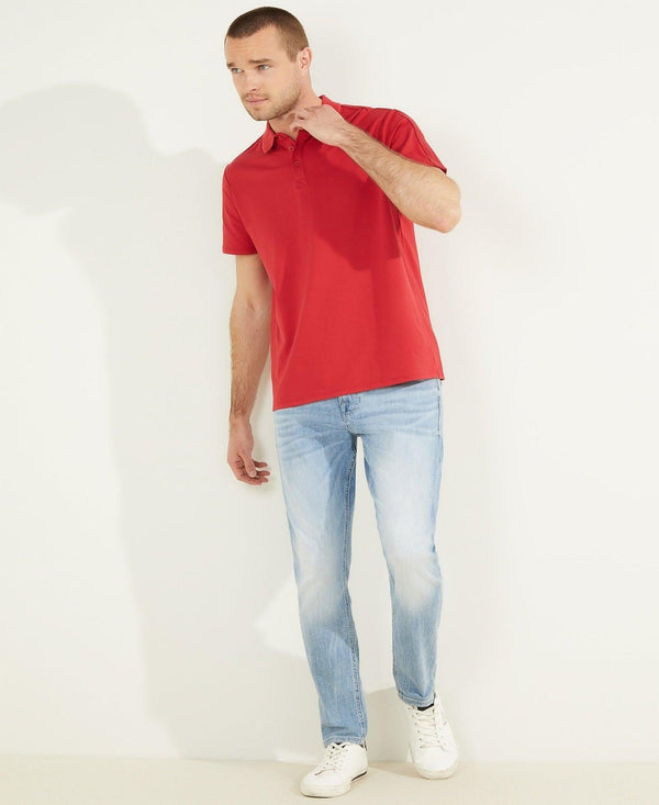 GUESS SS PAUL PIQUE TAPE POLO