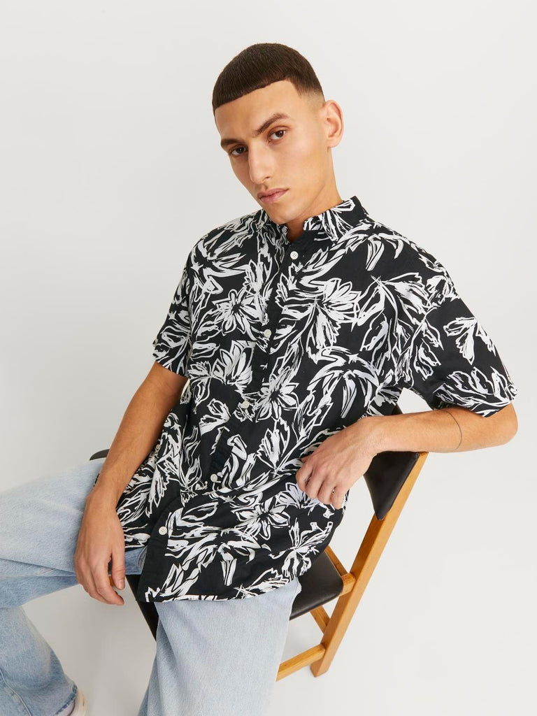 JACK AND JONES JORLAFAYETTE AOP SHIRT SS