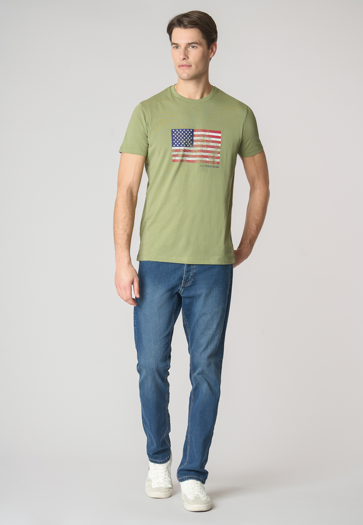 U.S. POLO ASSN T-SHIRT SS USA FLAG