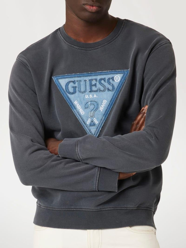 GUESS TRIANGLE PATCH CN SWEATSHIRT