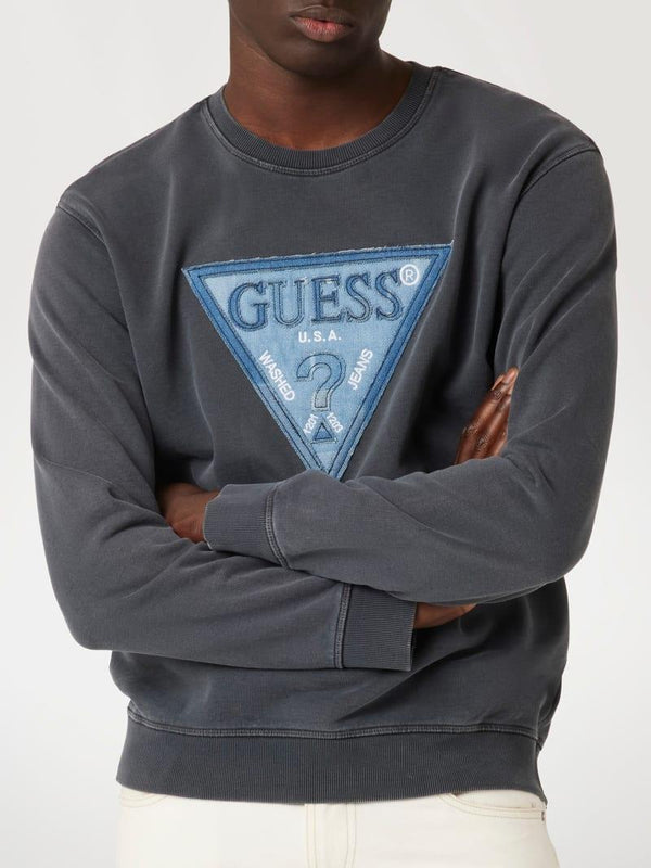 GUESS TRIANGLE PATCH CN SWEATSHIRT